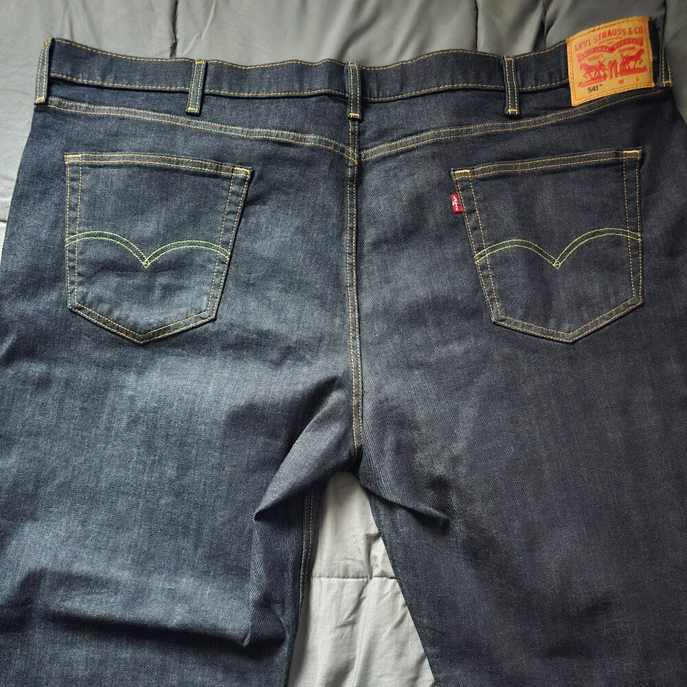NWOT 541™ Athletic Taper Fit Men's Jeans (Big & Tall) 52W29L - Picture 8 of 8